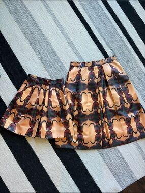 Prada Midi Born Free Africa Skirt NEW